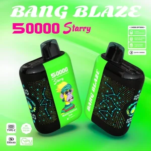 Alternative view of BANG BLAZE 50000  Puffs Starry