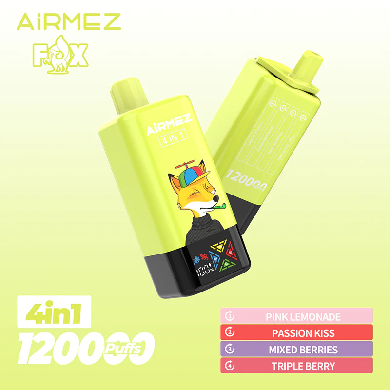 Airmez FOX 120K puffs 4V1 - slika 2