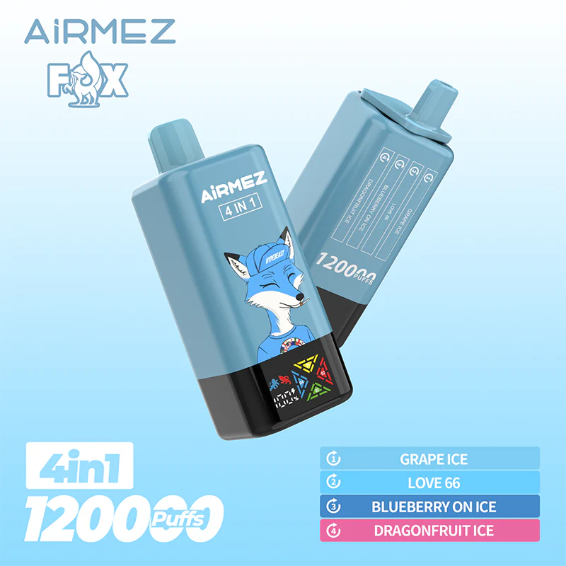 Airmez FOX 120K puffs 4V1 - slika 5