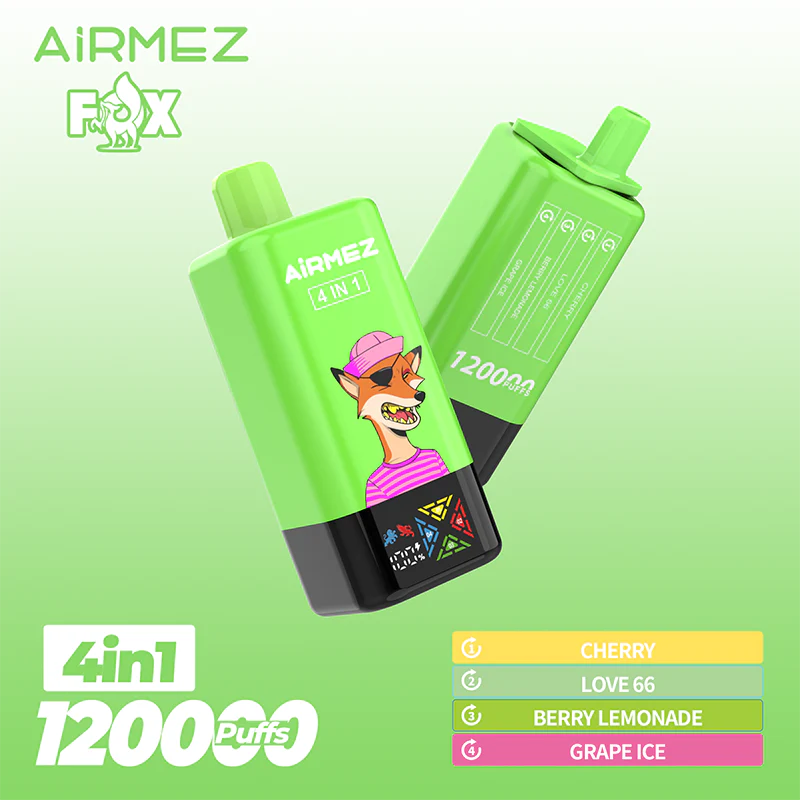 Airmez FOX 120K puffs 4V1 - slika 4
