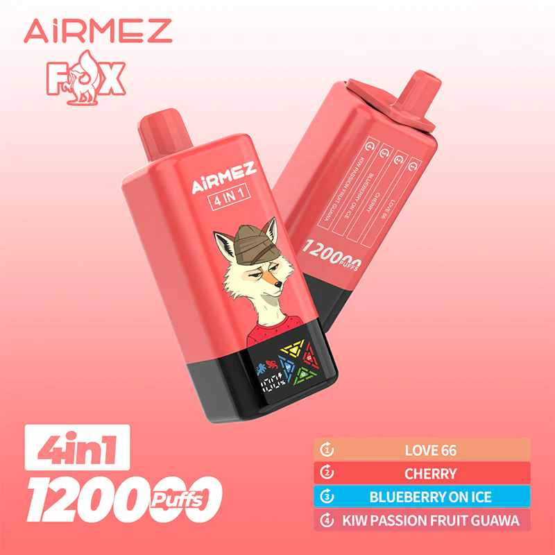 Airmez FOX 120K puffs 4V1 - slika 3