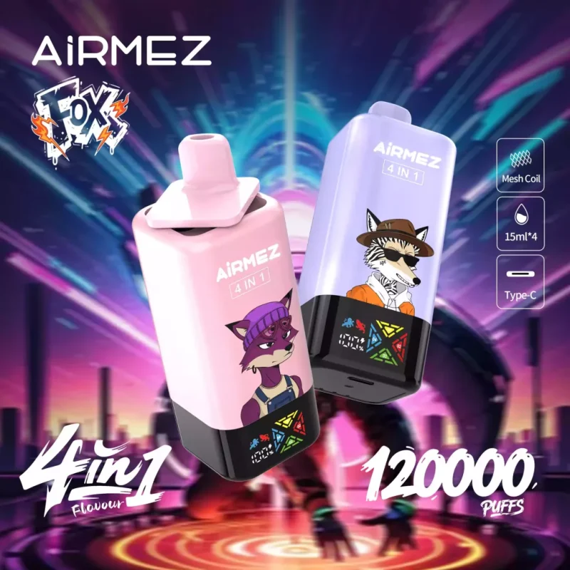 Airmez FOX 4v1 120K Vape