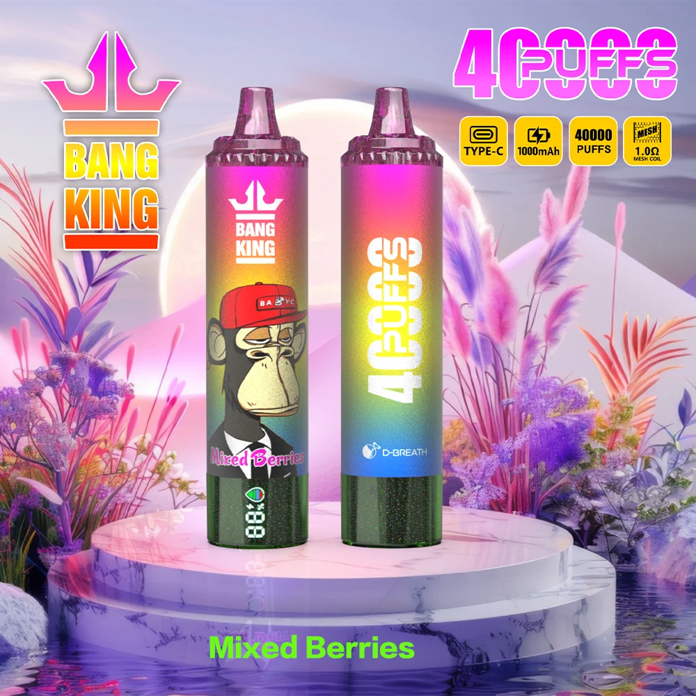 BANG KING 40 000 vdihov Enkokratni Vape