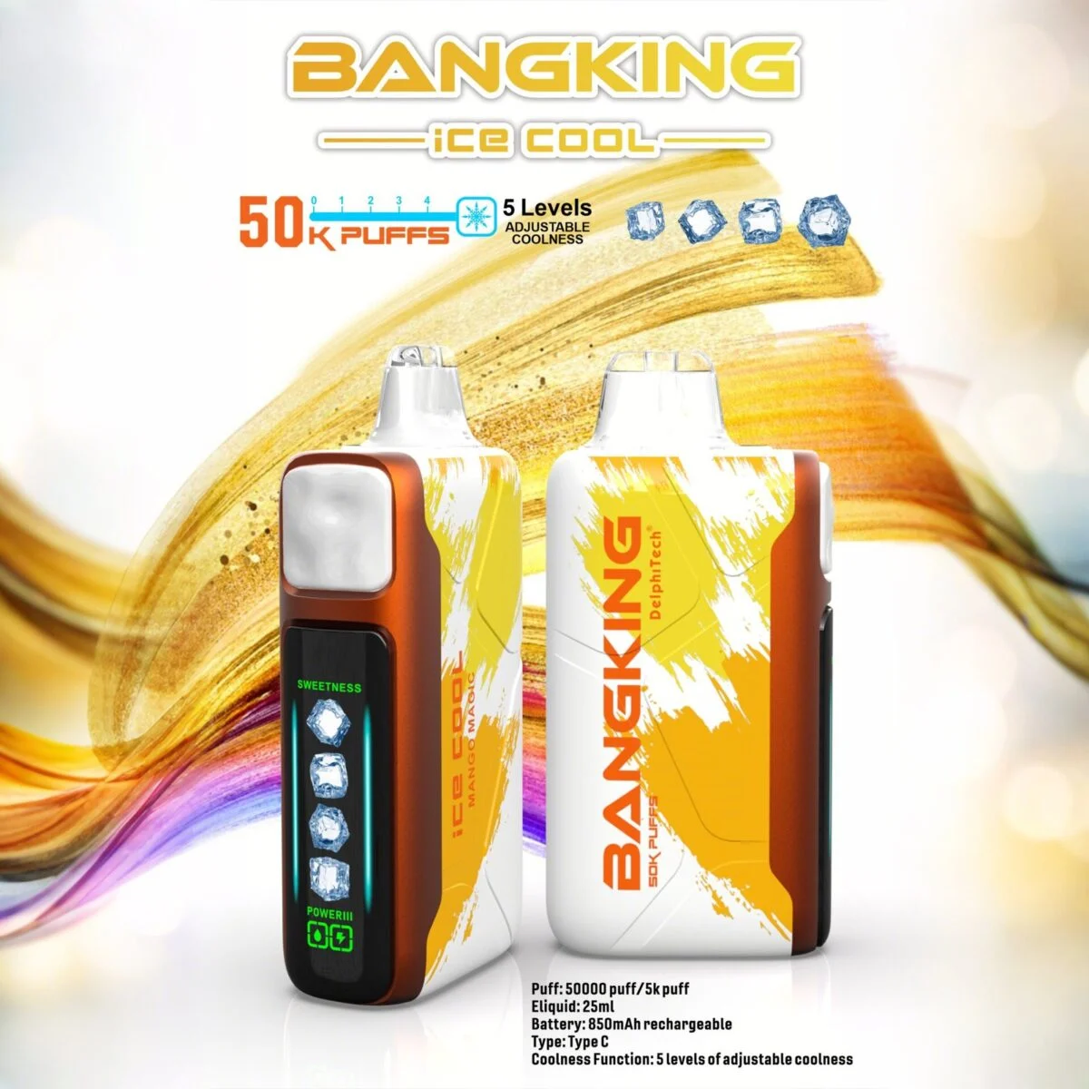 Bang King 50000 Puffs Ice Cool - slika 3