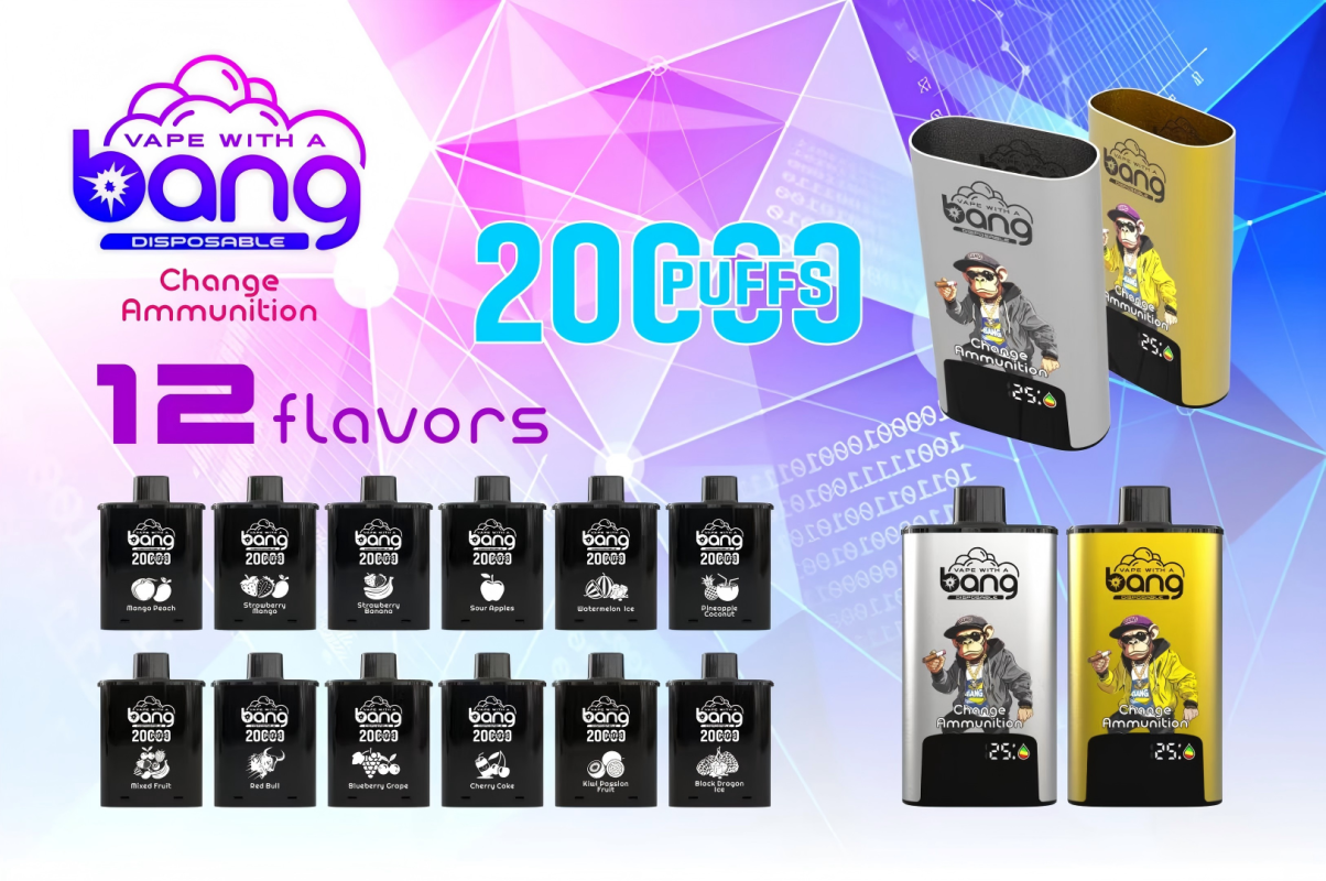 BANG 20000 Puffs E‑papir z zamenljivimi kartušami