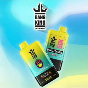 Alternative view of Bang King Dual Flavor 50K Puffs 2V1