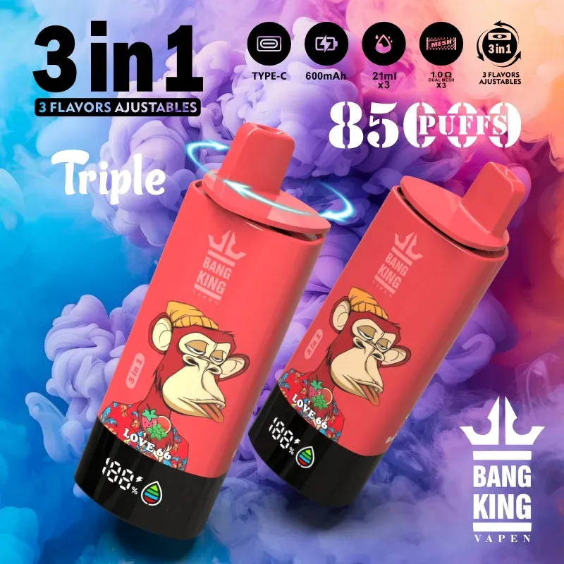 BANG KING Triple 85000 Vape 3v1